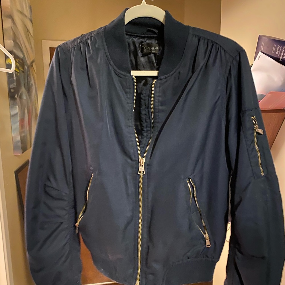 Top shop bomber jacket